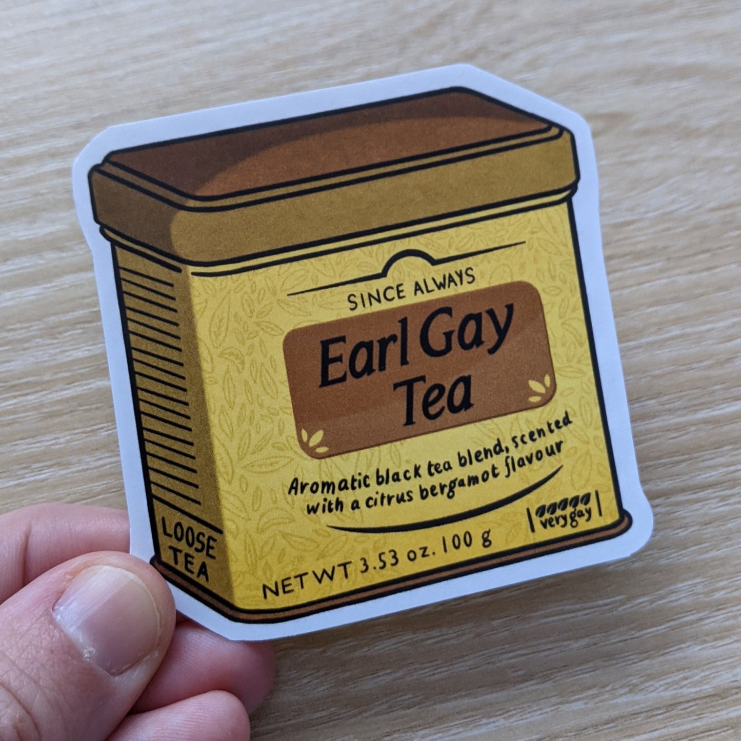 Earl Gay Tea | Sticker