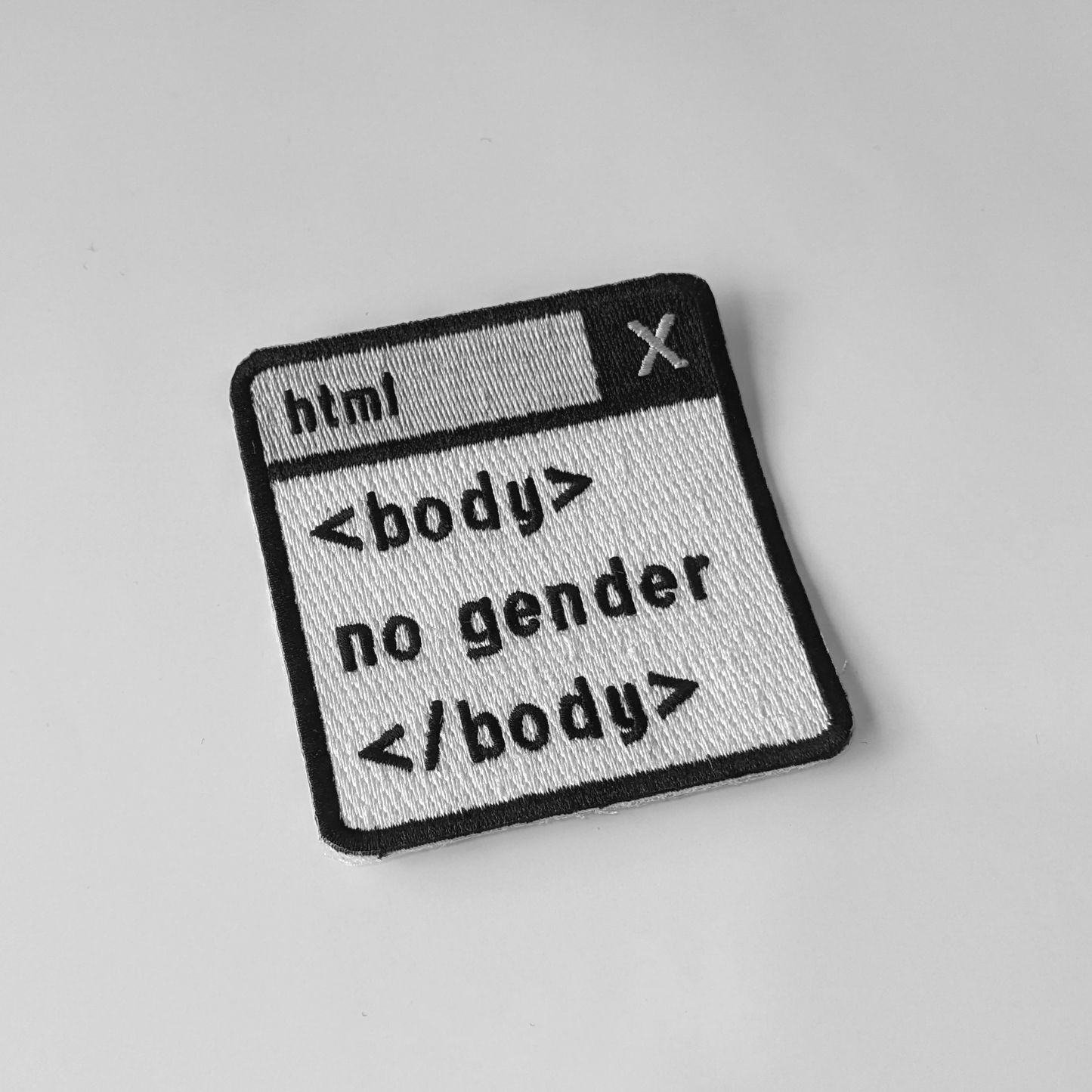HTML body no gender | Patch