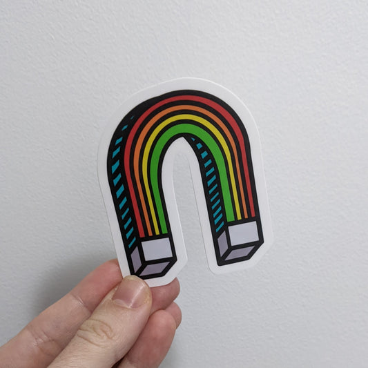 Rainbow Magnet | Sticker