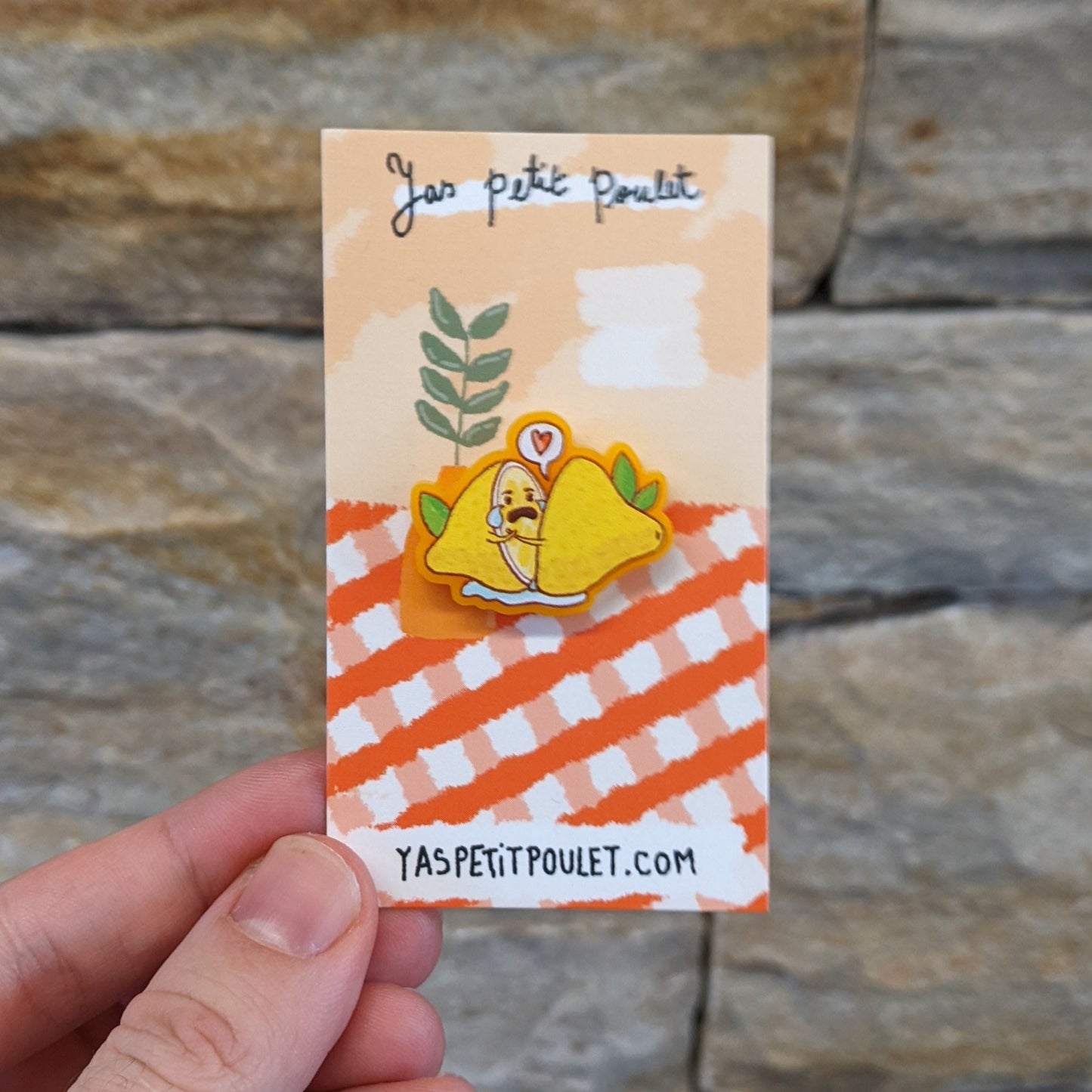 Citron doux-amer | Insigne Acrylique