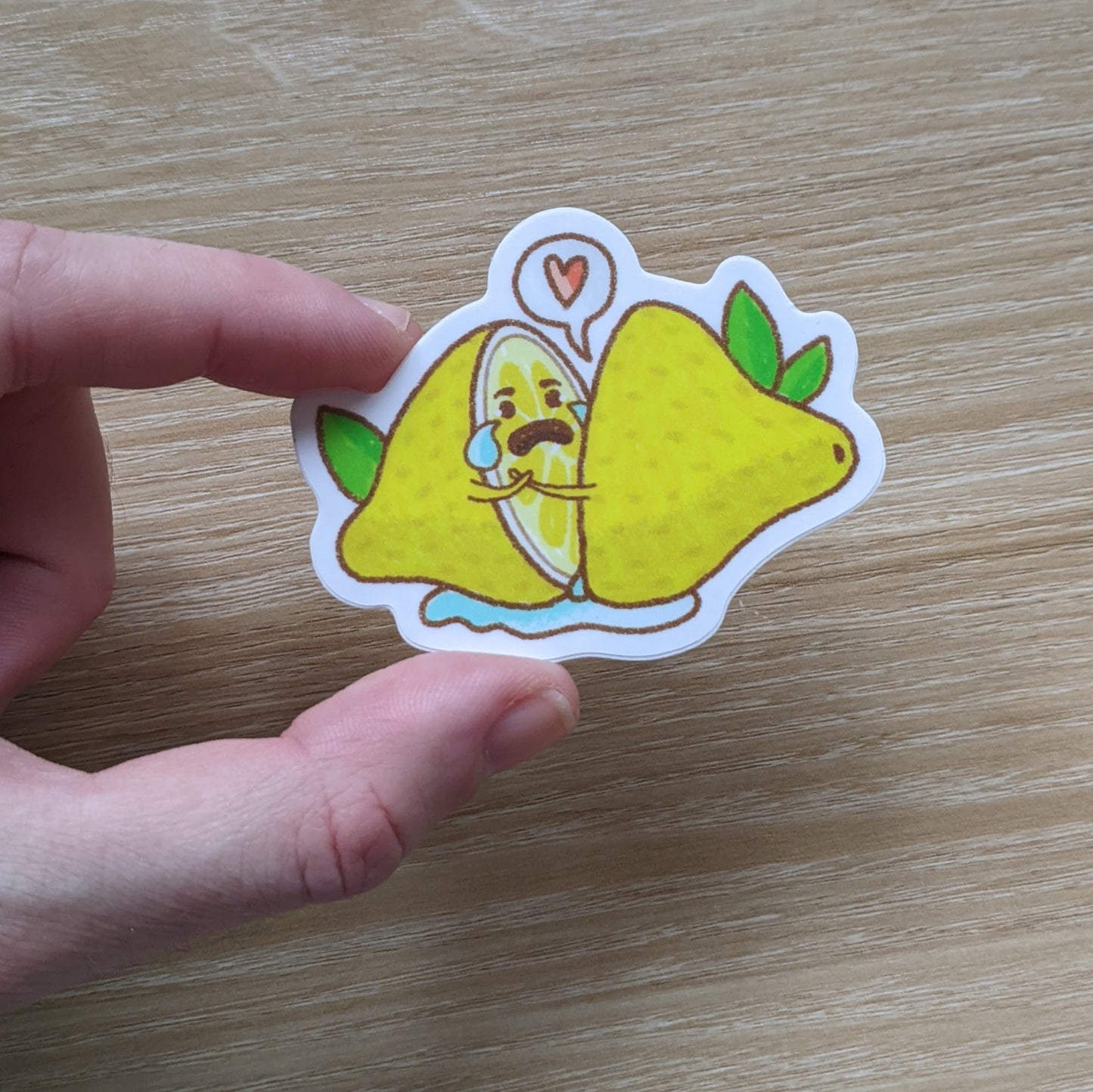 Citron doux-amer | Autocollant