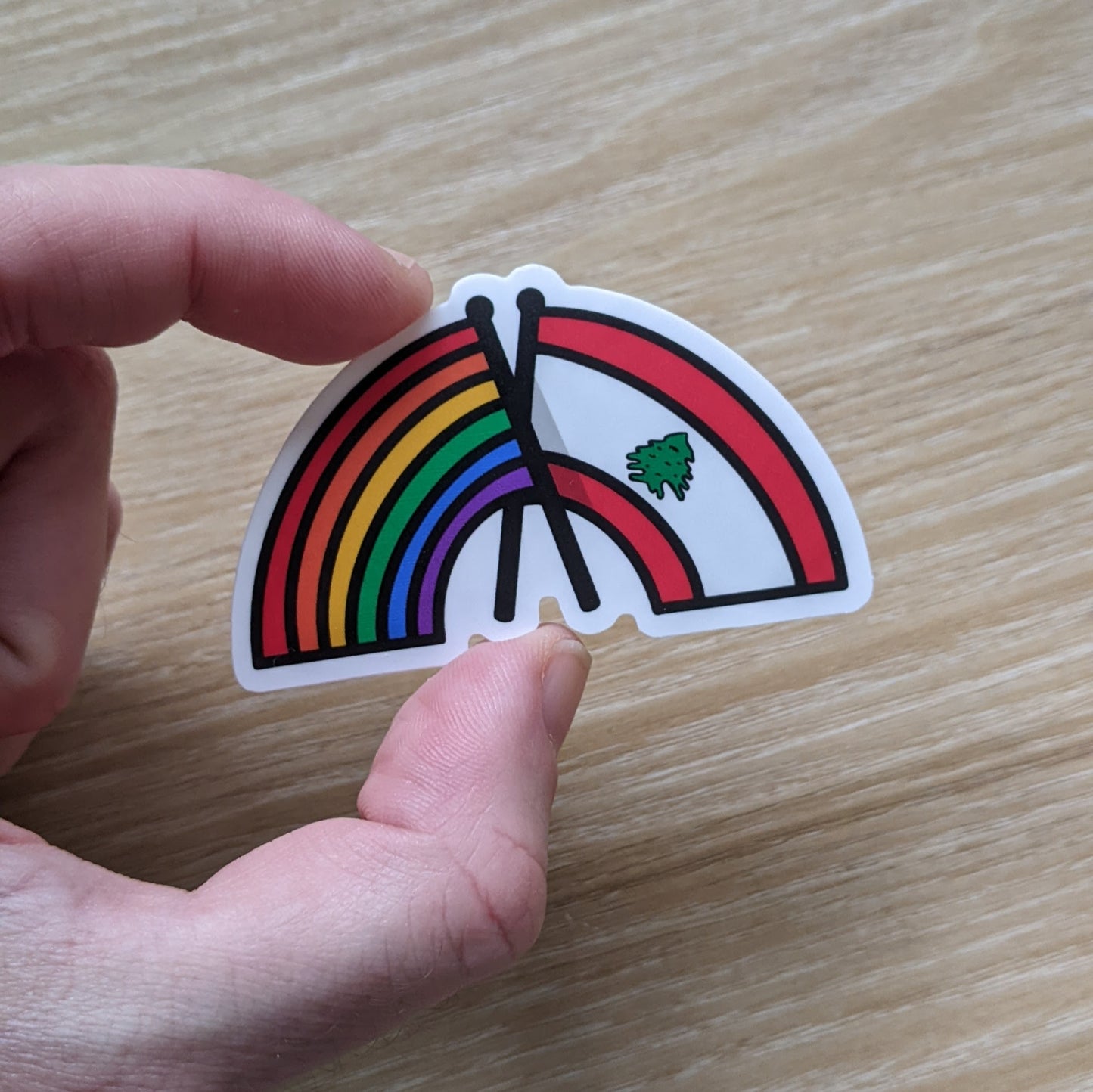 Fierté du Liban | Autocollant