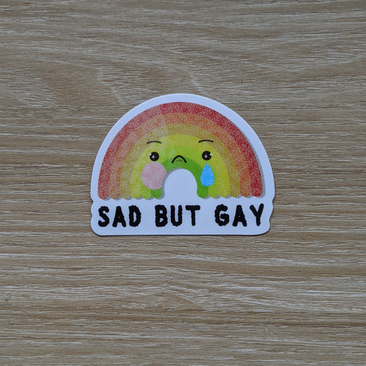 Sad but Gay | Sticker