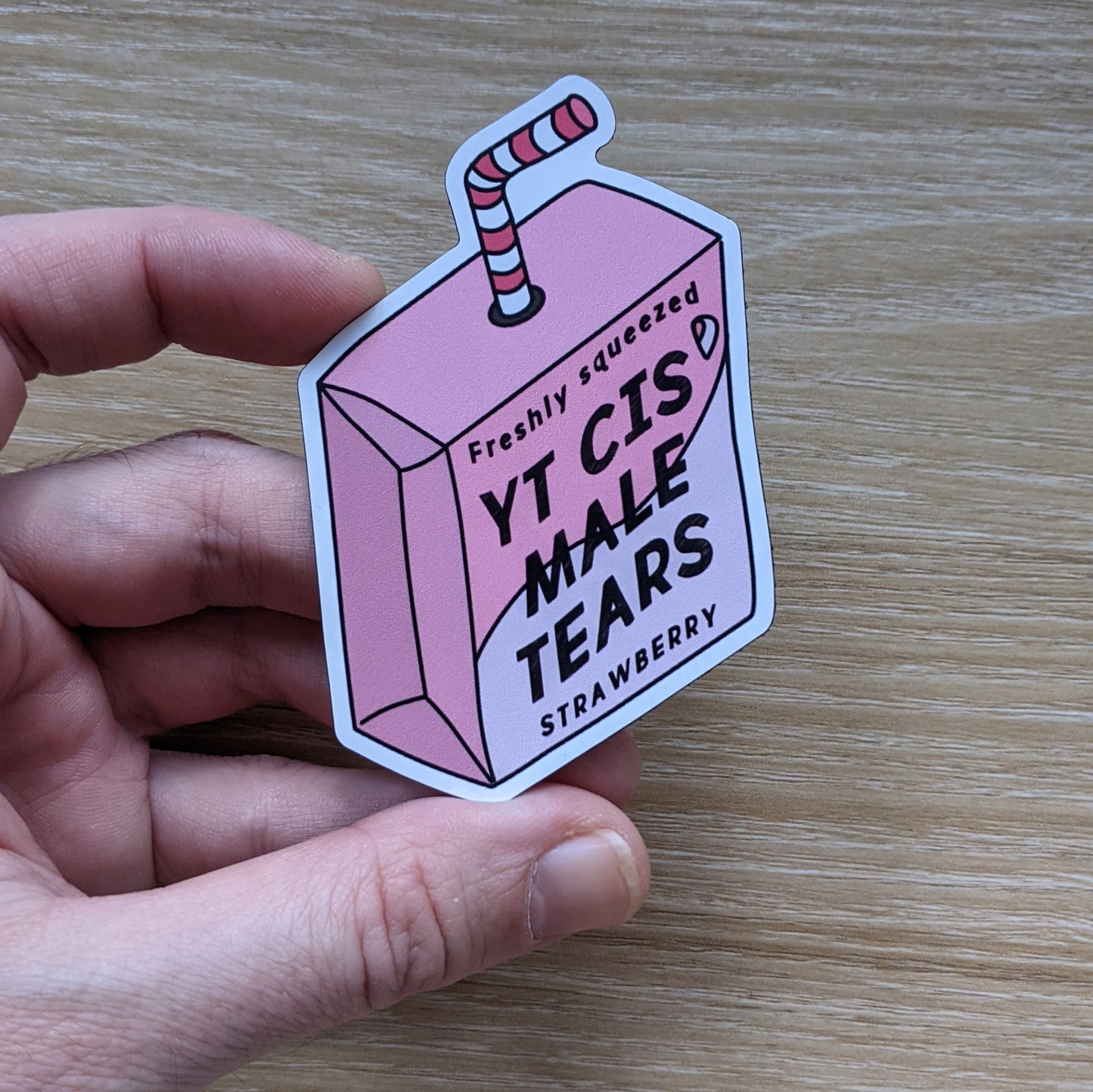 YT Cis Male Tears Juice | Sticker