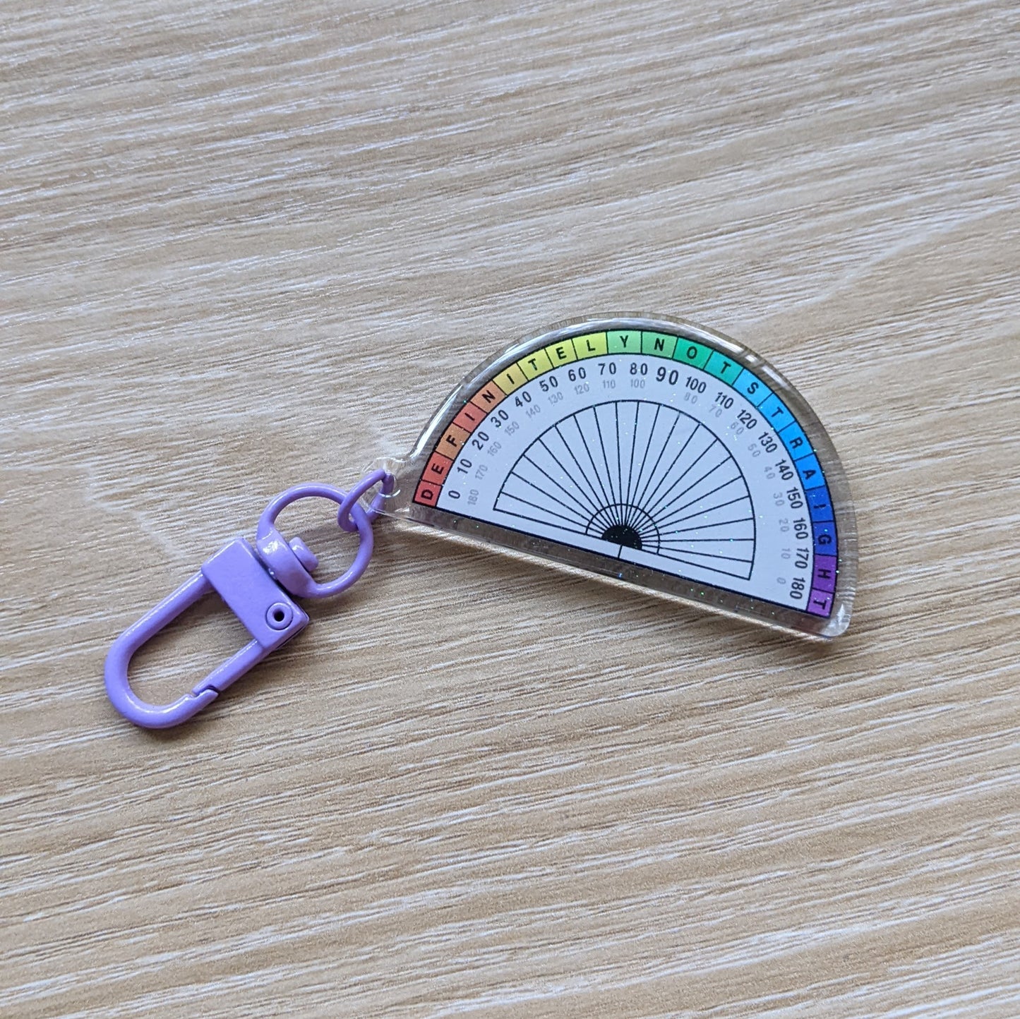 Definitely Not Straight | Keychain