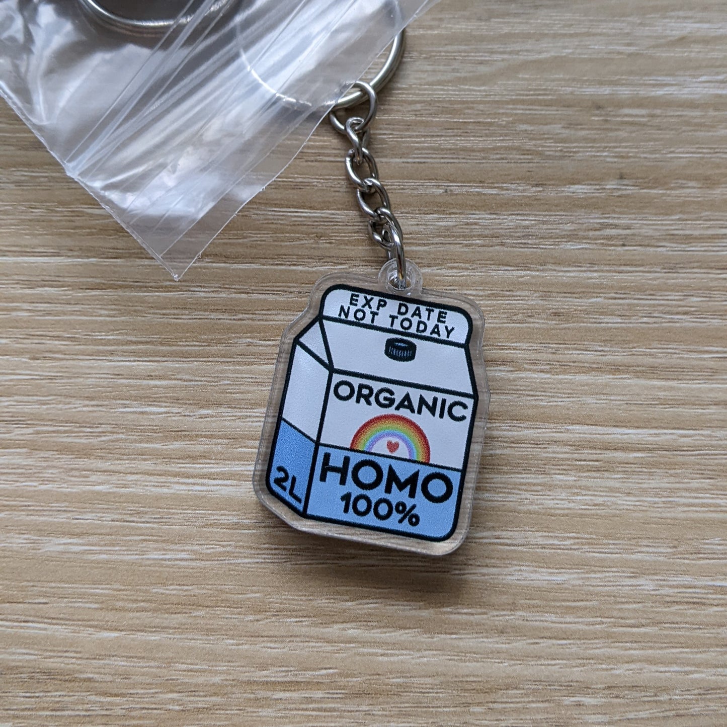 Lait HOMO biologique | Porte-clés