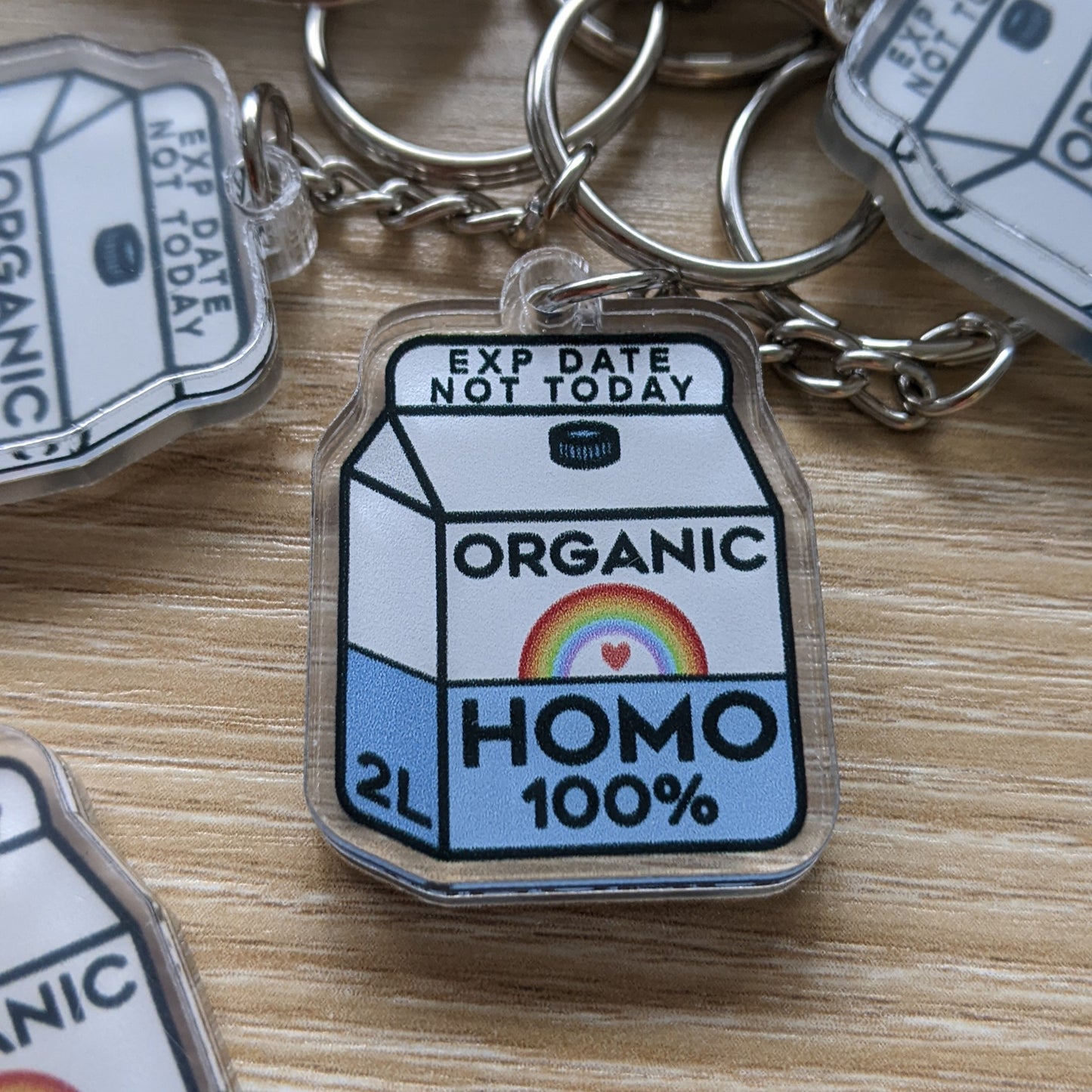 Lait HOMO biologique | Porte-clés