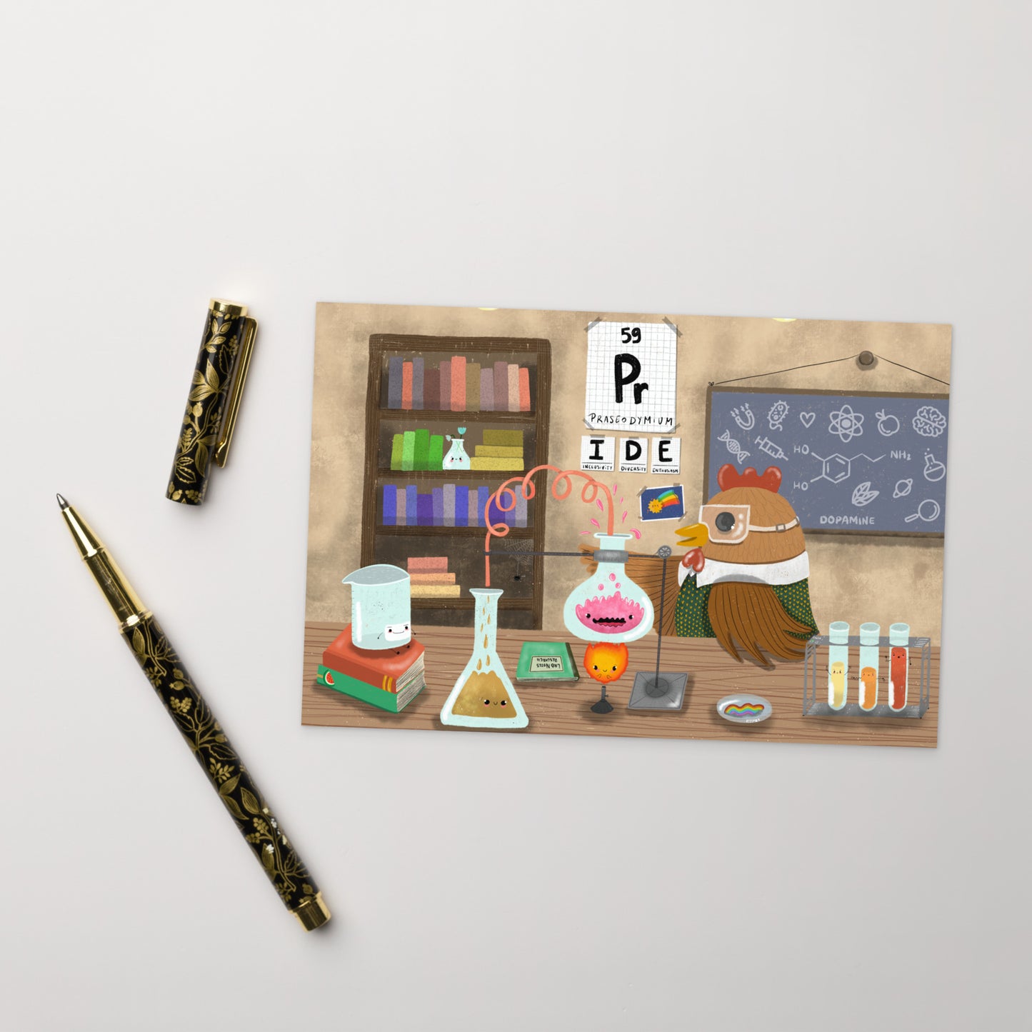 Professor Poulet | Postcard