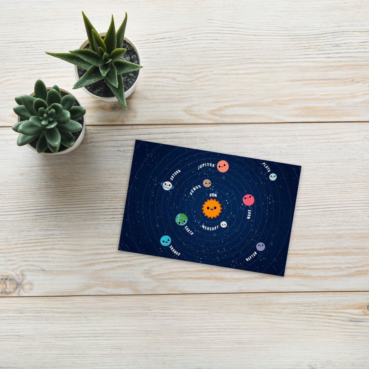 Solar System | Postcard