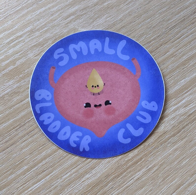 Small Bladder Club | Sticker