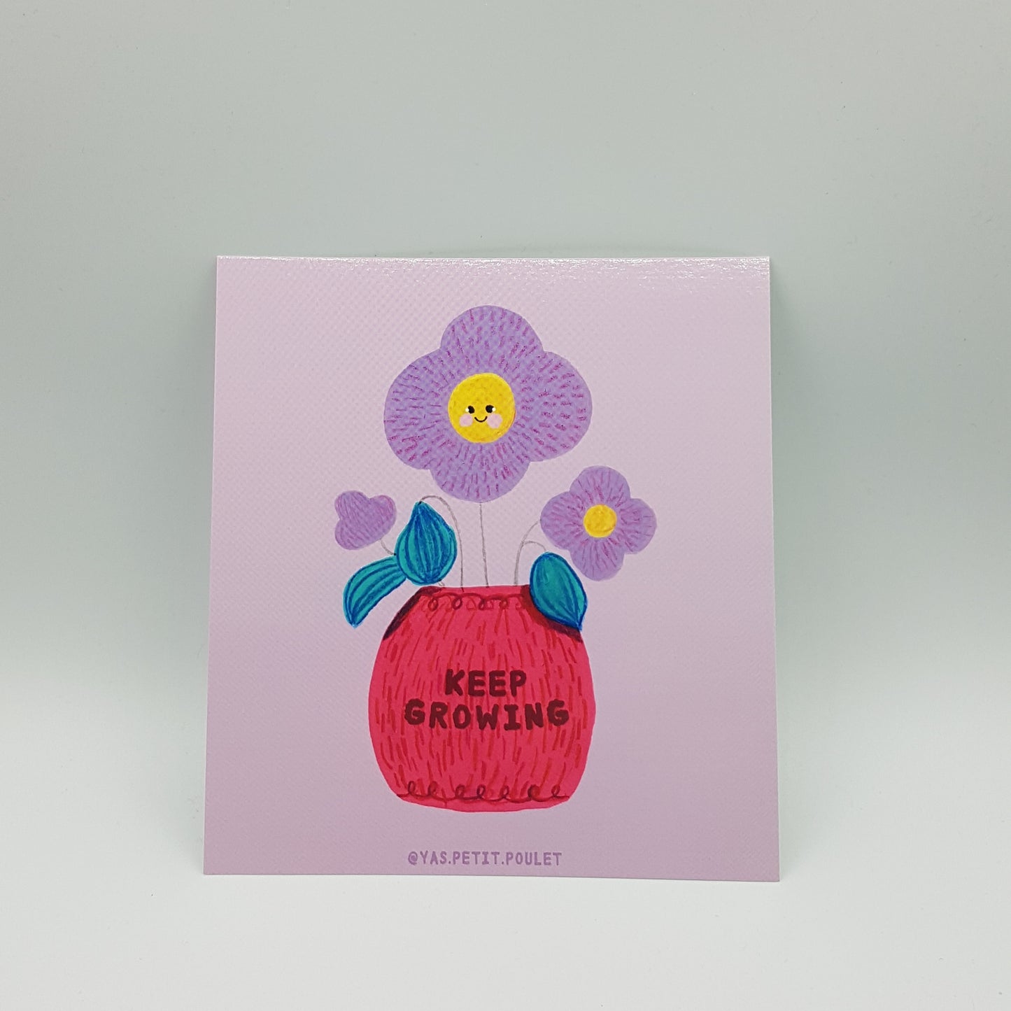 Continuez à faire pousser des fleurs | Affiche