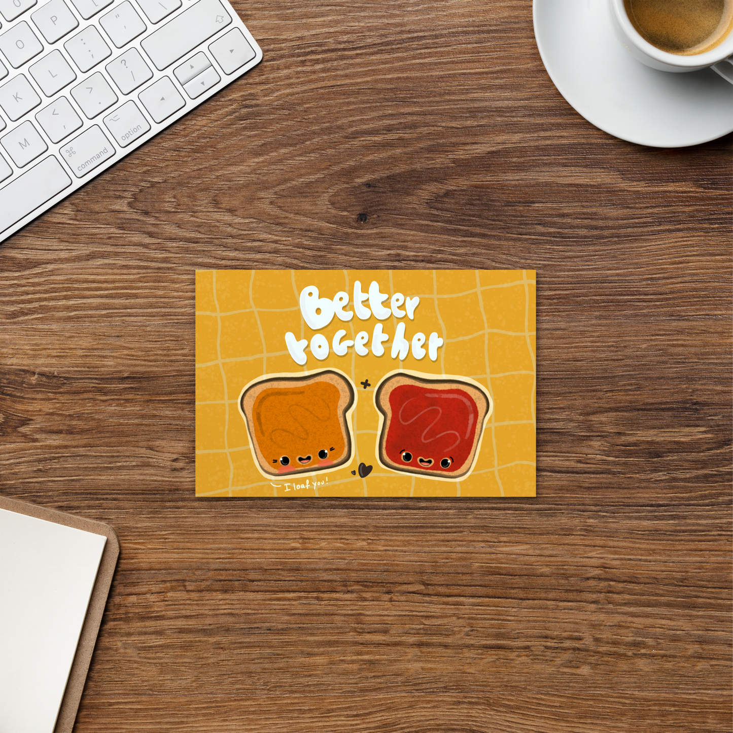 Better Together | Postcard