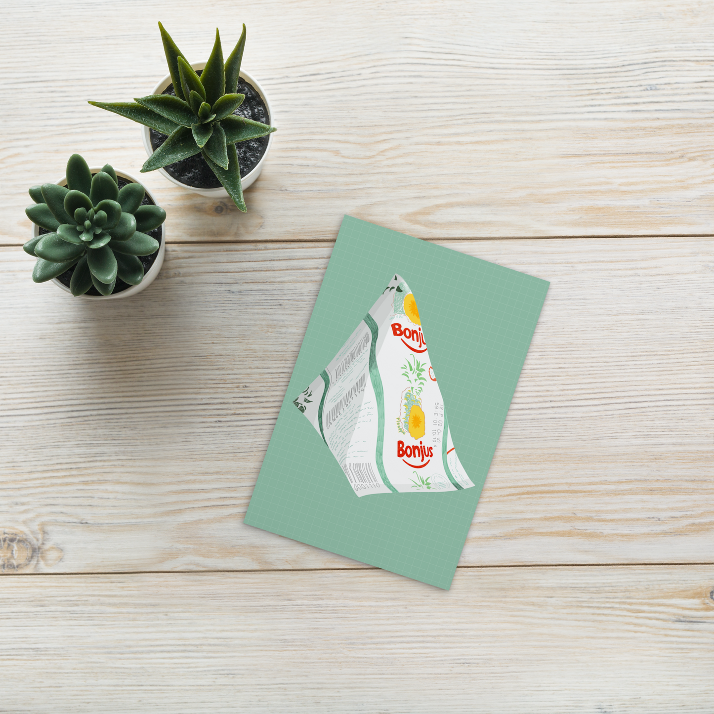 Bonjus | Carte postale