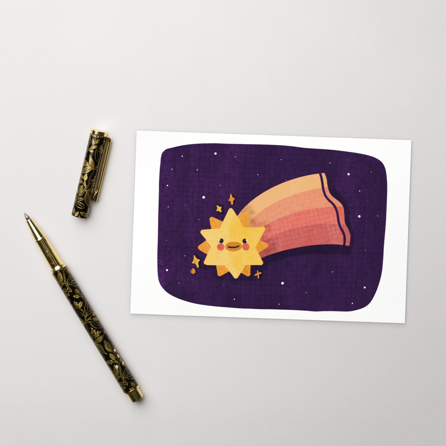 Faire un voeux | Carte postale