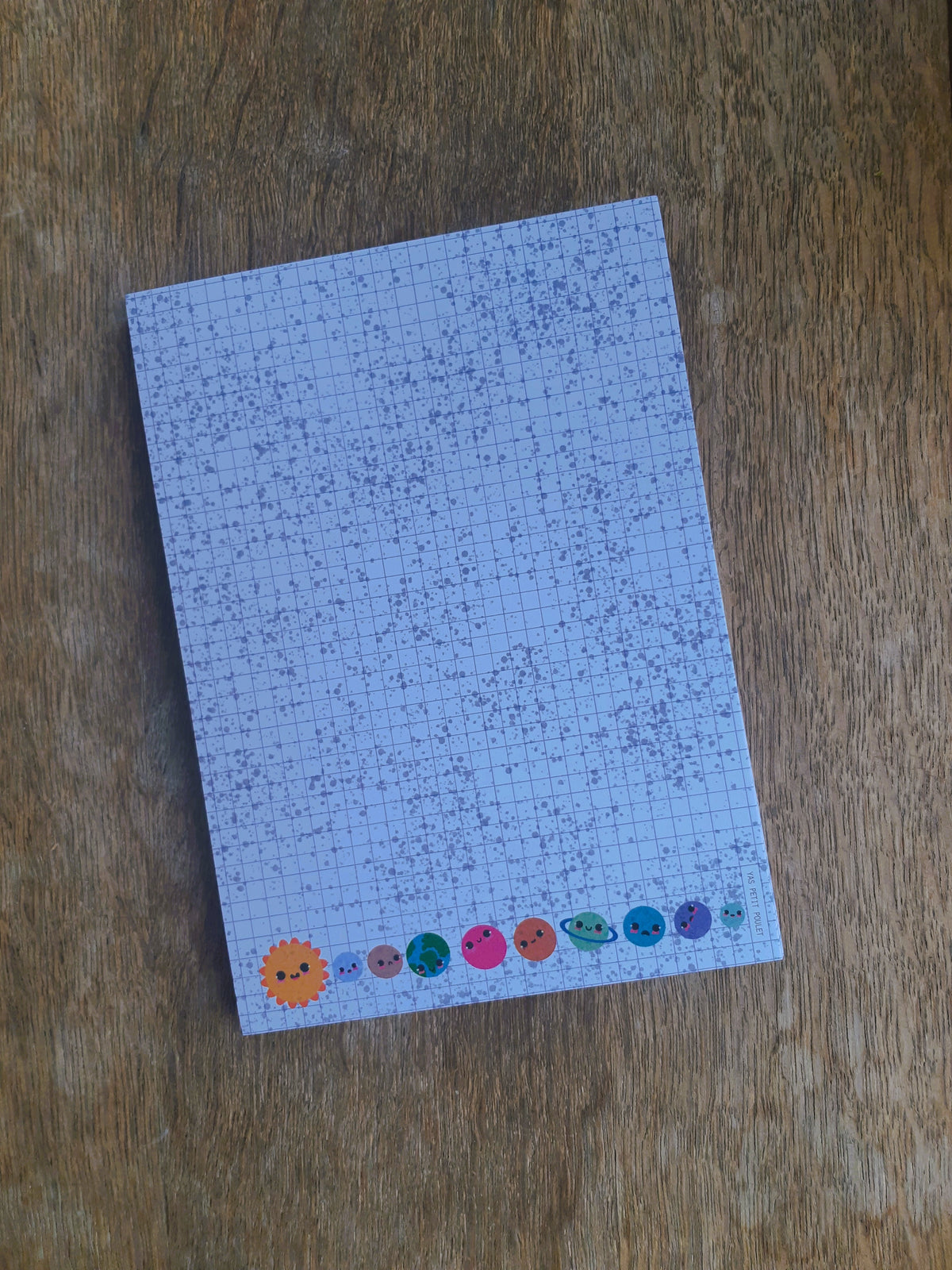 Solar Sytem Notepage Solar System | Notepad – Yas Petit Poulet