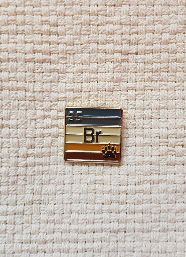 Bear - Bromine | Enamel Badge