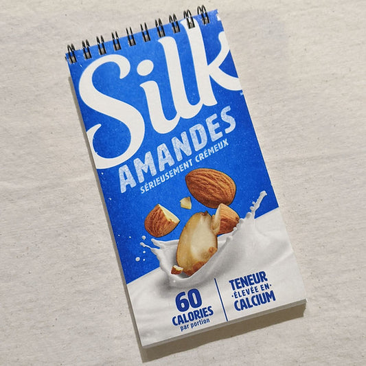 Almond Milk | Upcycled Notebook