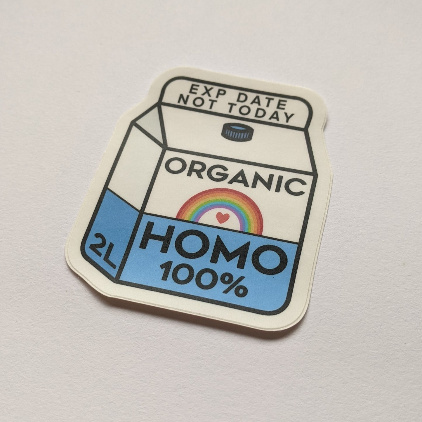 Organic Homo Milk | Sticker