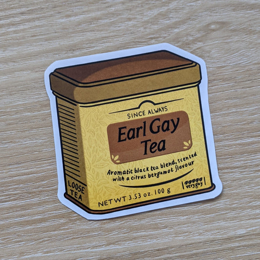 Thé Earl Gay | Autocollant