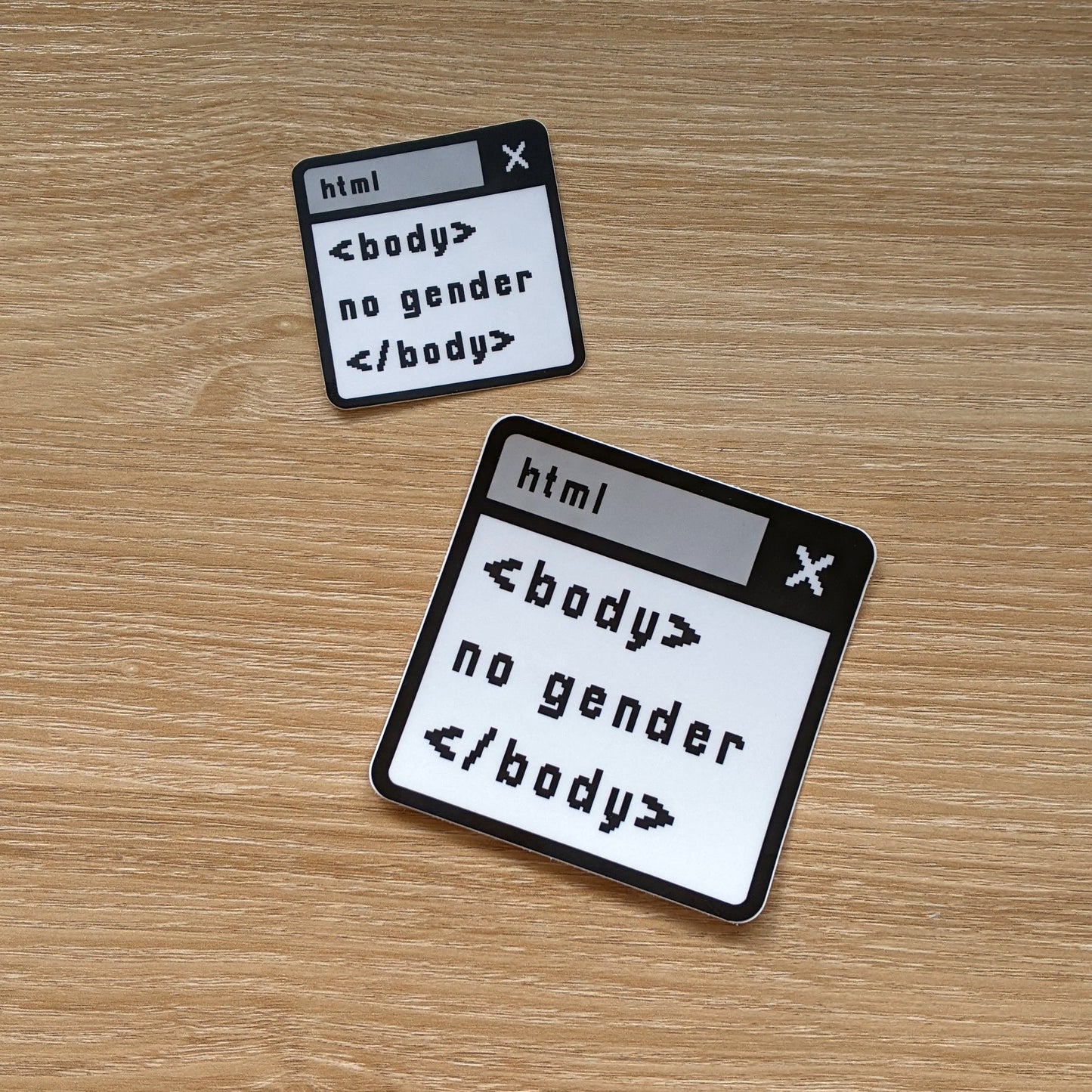 HTML body no gender | Sticker
