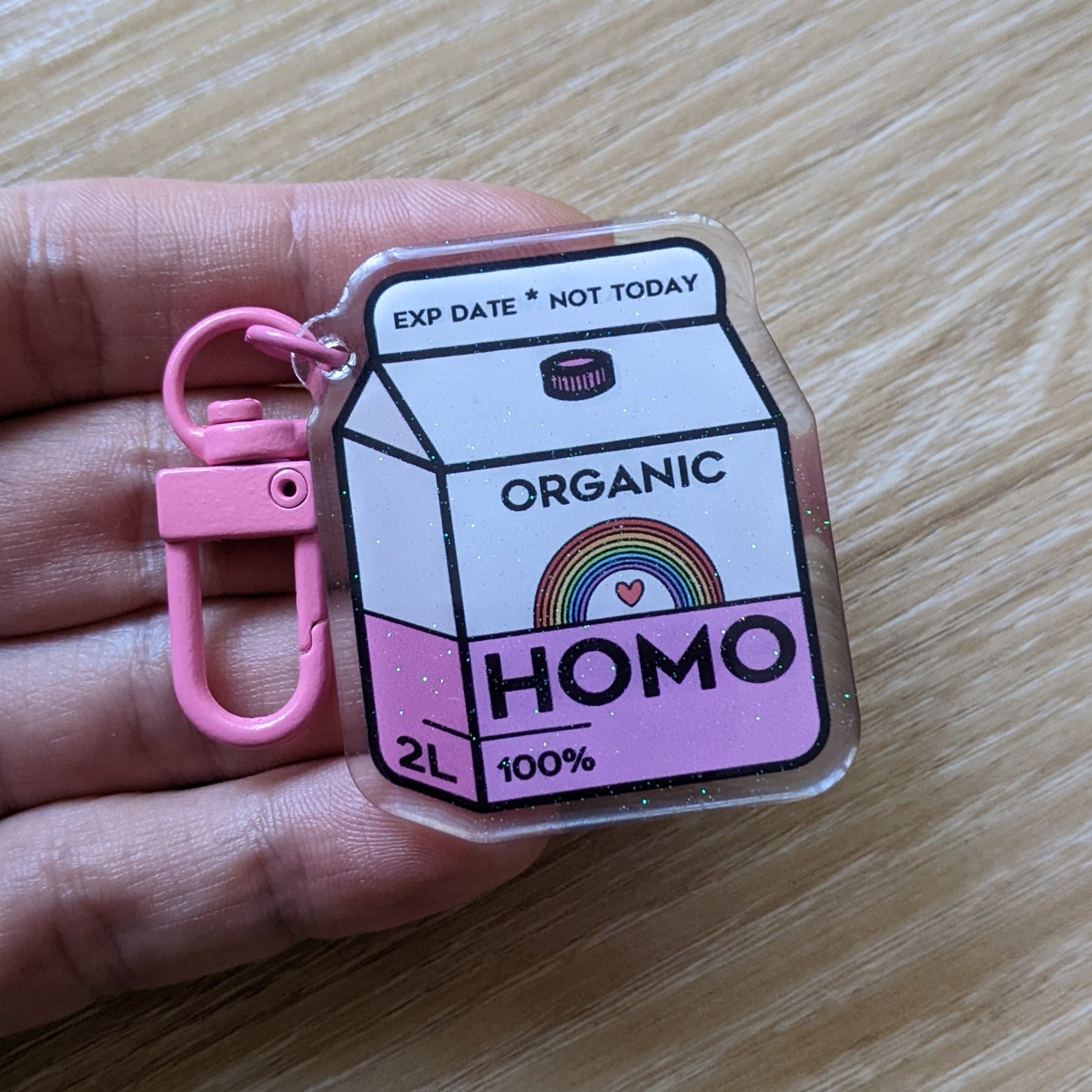 Lait HOMO biologique | Porte-clés
