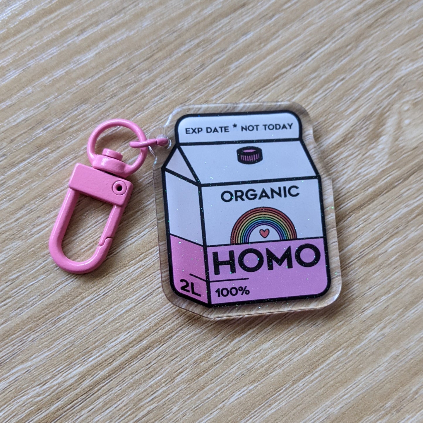 Organic HOMO Milk | Keychain