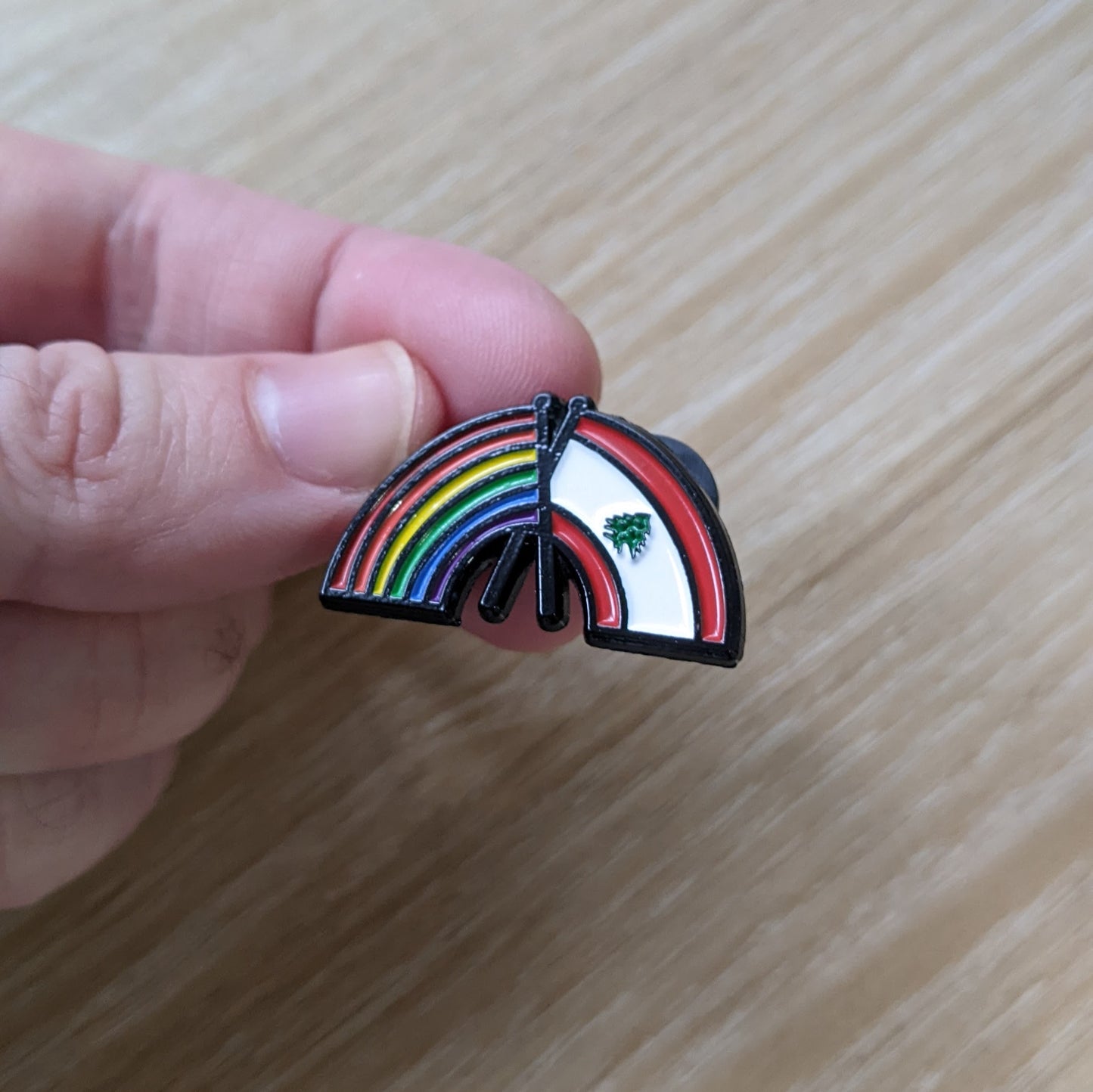 Lebanon Pride | Enamel Badge