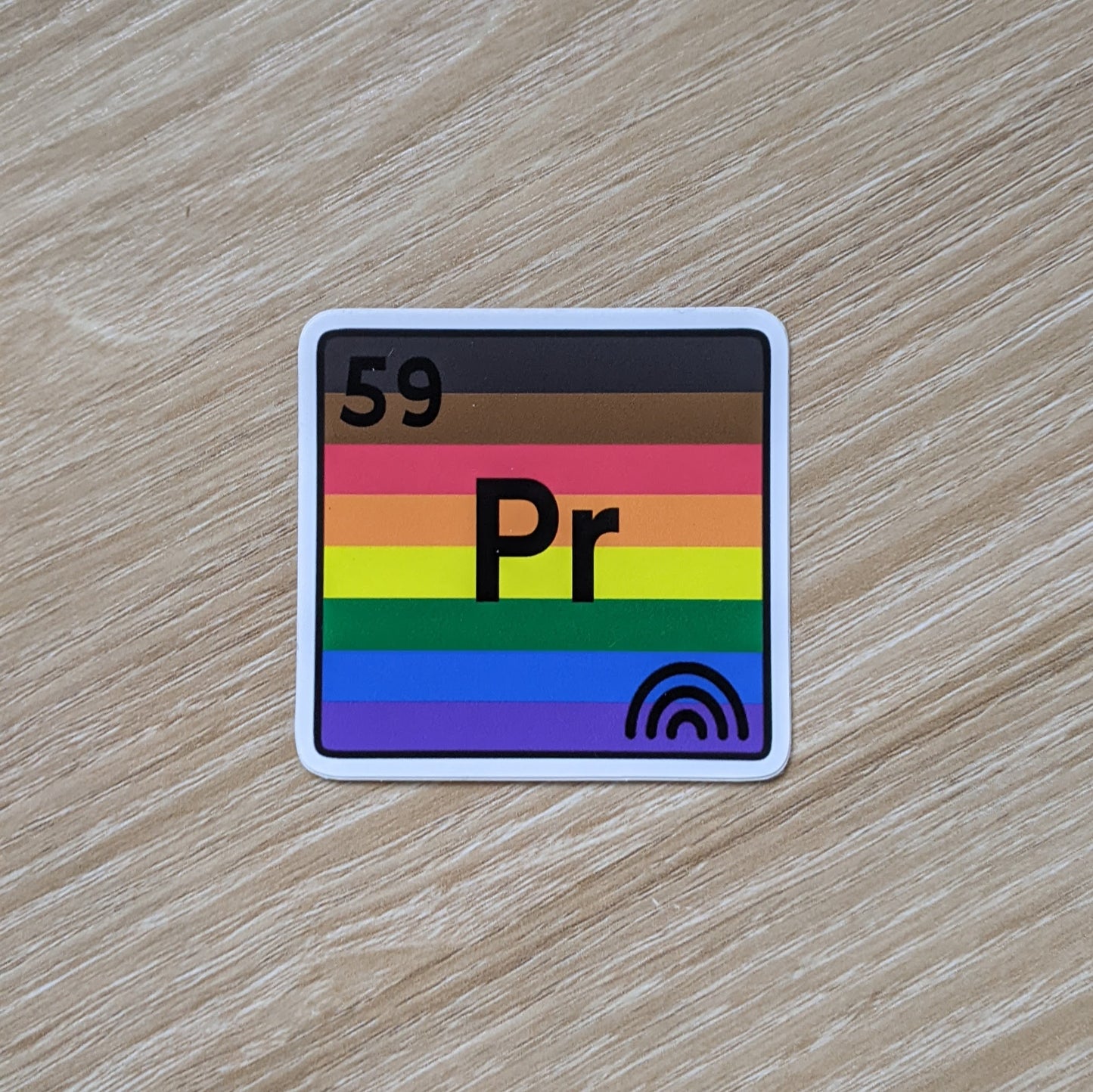 Praseodymium Pride | Sticker