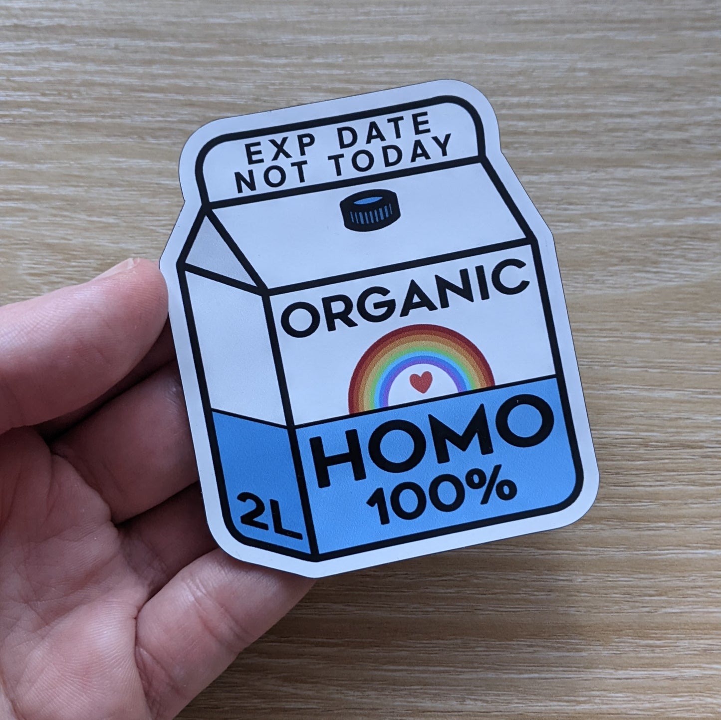 Organic Homo Milk | Magnet