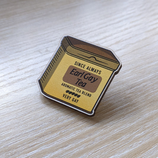 Earl Gay Tea | Wooden Badge