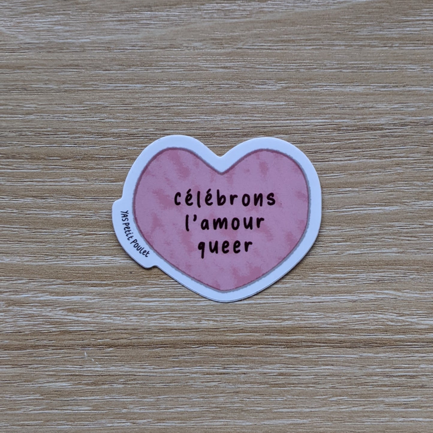 Célébrons l'amour queer | Sticker