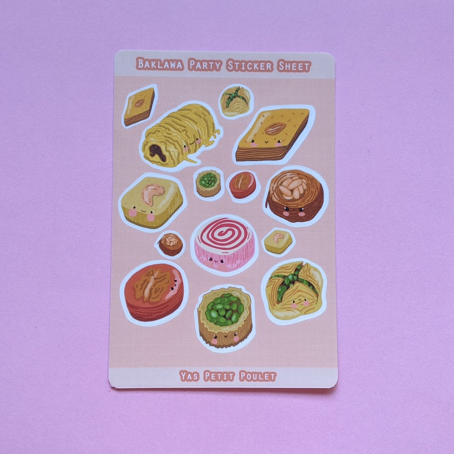 Baklawa Party | Stickers Sheet