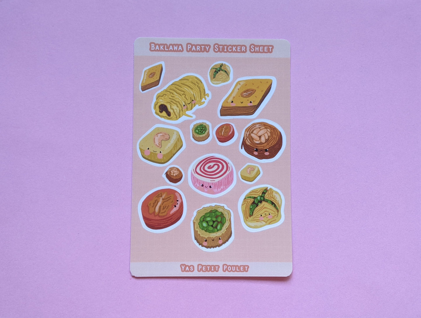 Baklawa Party | Stickers Sheet