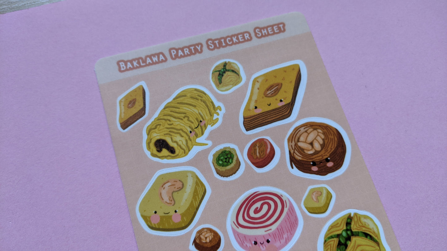 Baklawa Party | Stickers Sheet