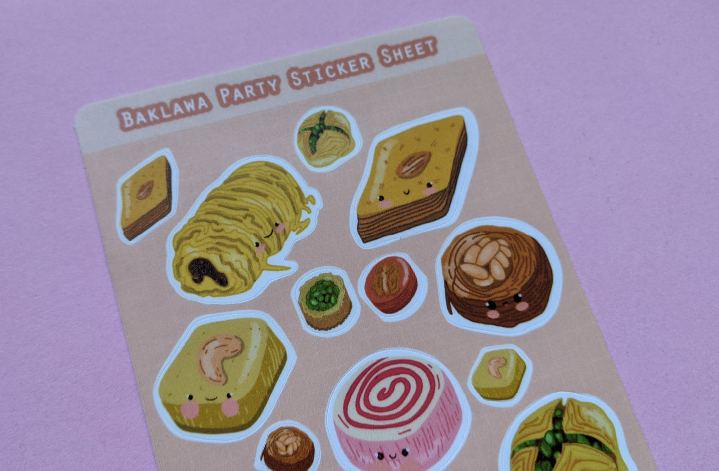 Baklawa Party | Stickers Sheet