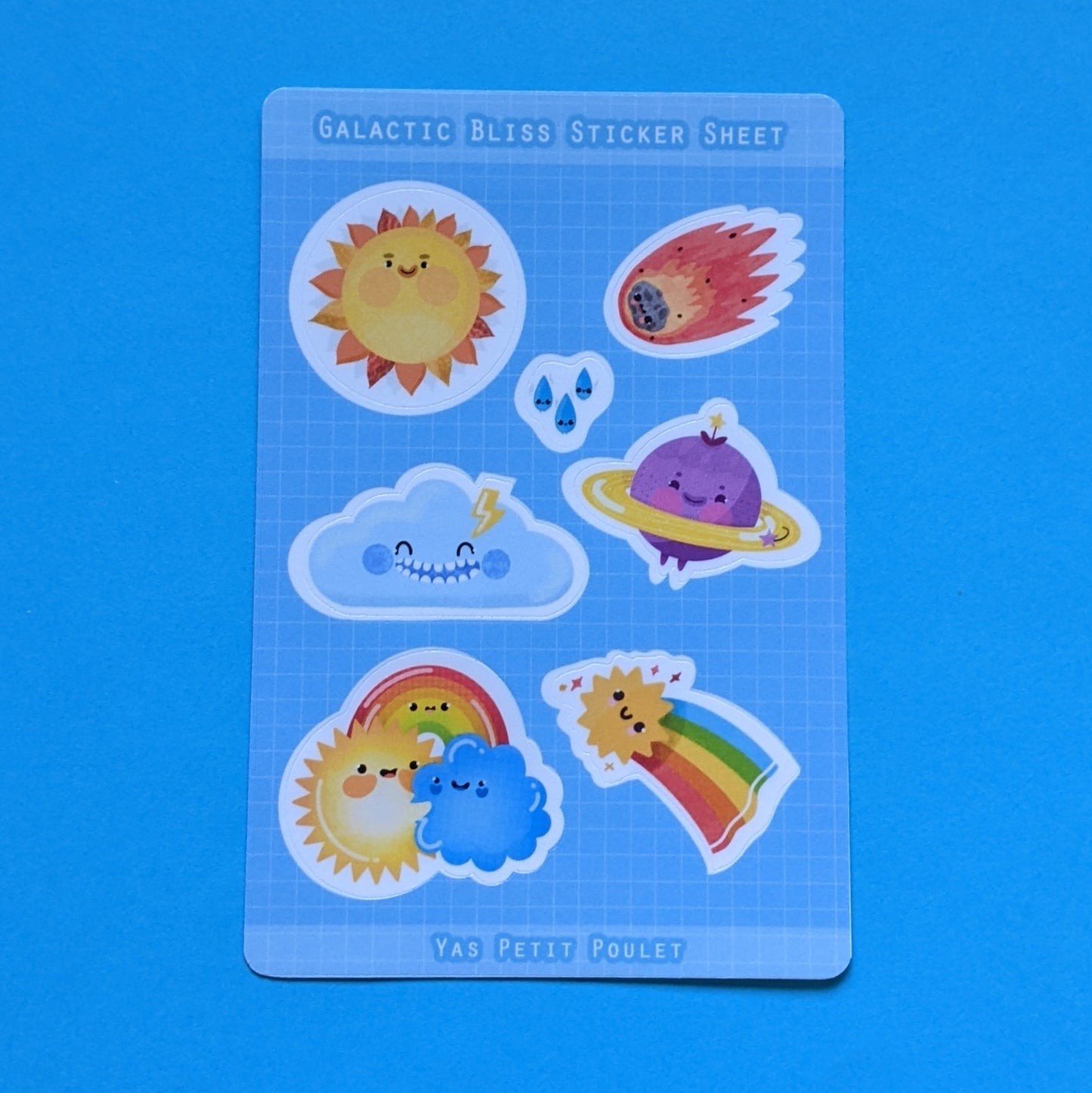 Galactic Bliss | Stickers Sheet