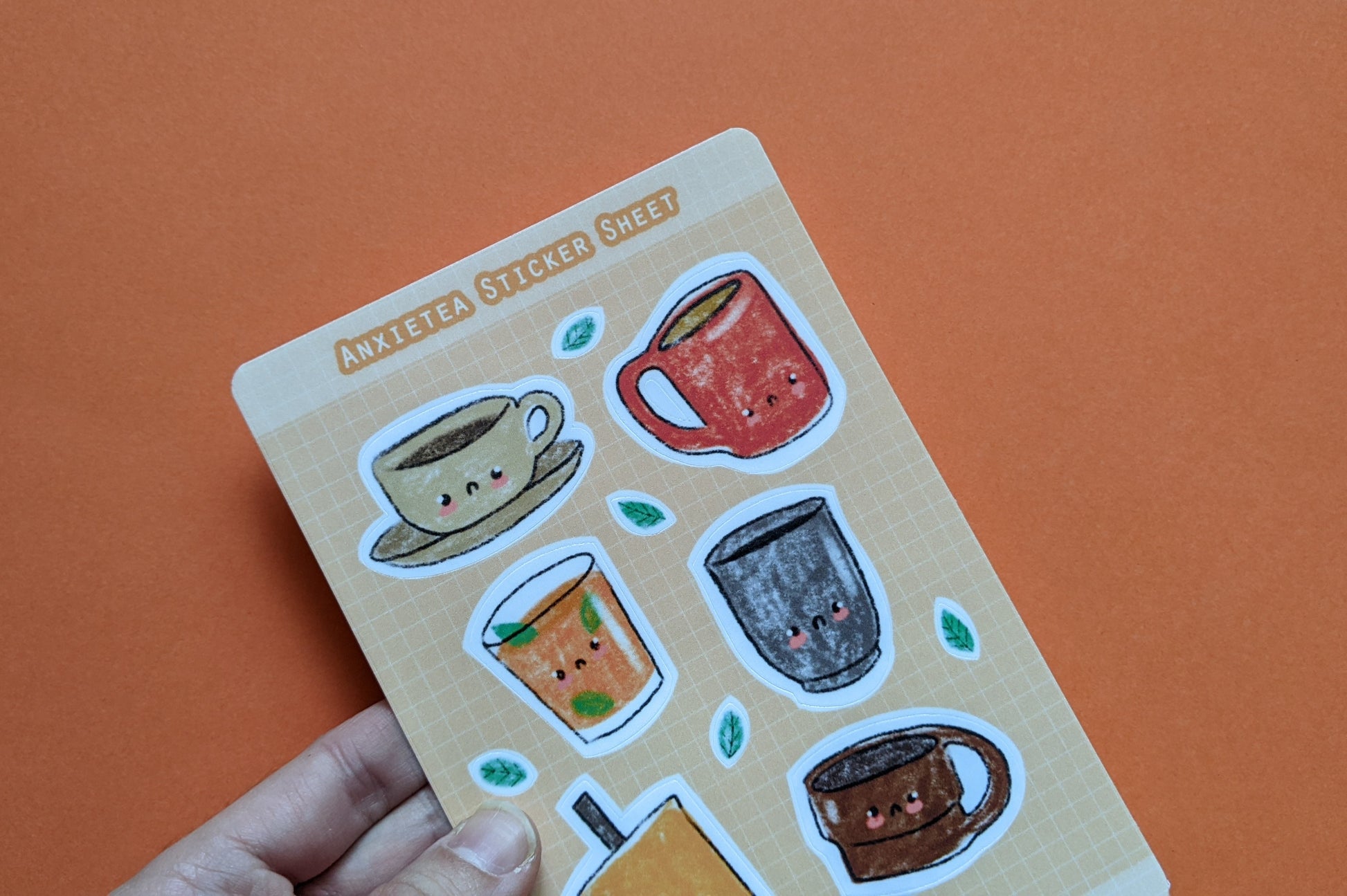 Anxietea | Stickers Sheet – Yas Petit Poulet