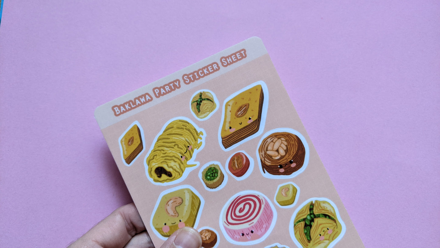 Baklawa Party | Stickers Sheet