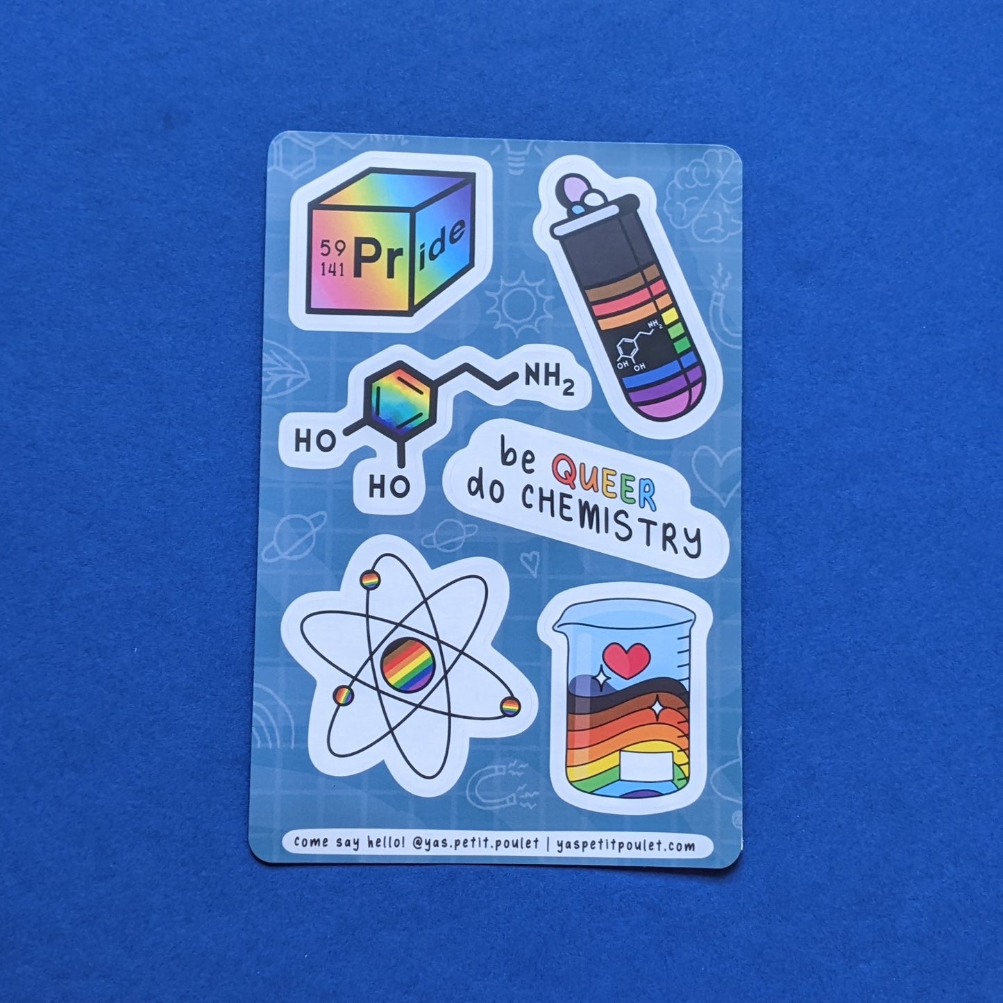 Queer Chemistry | Stickers Sheet