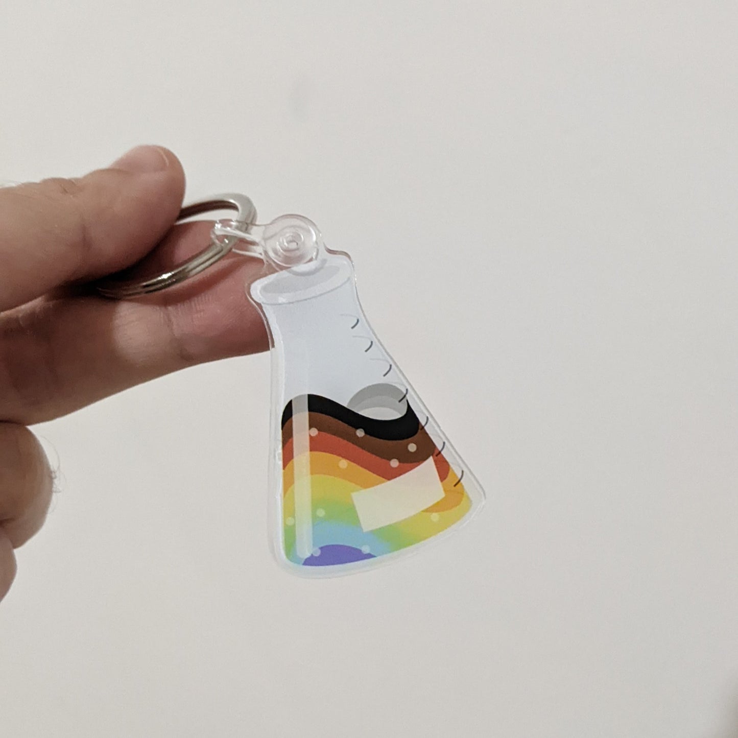 Pride Erlenmeyer | Keychain