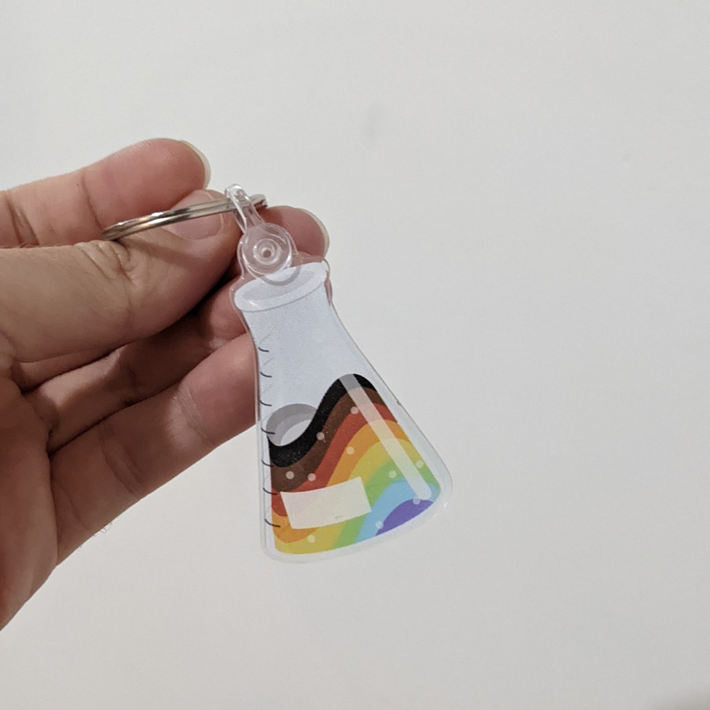 Pride Erlenmeyer | Keychain