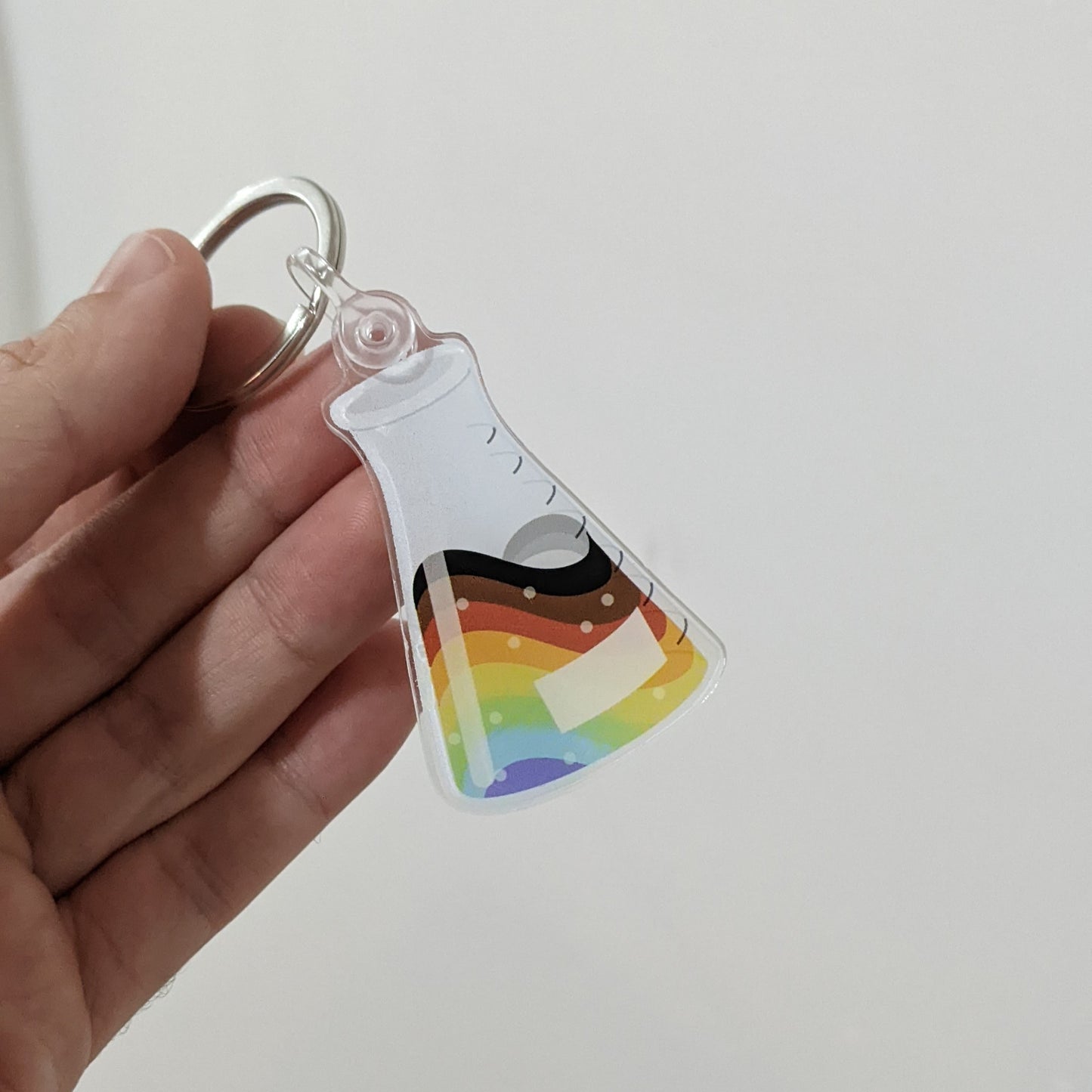 Pride Erlenmeyer | Keychain