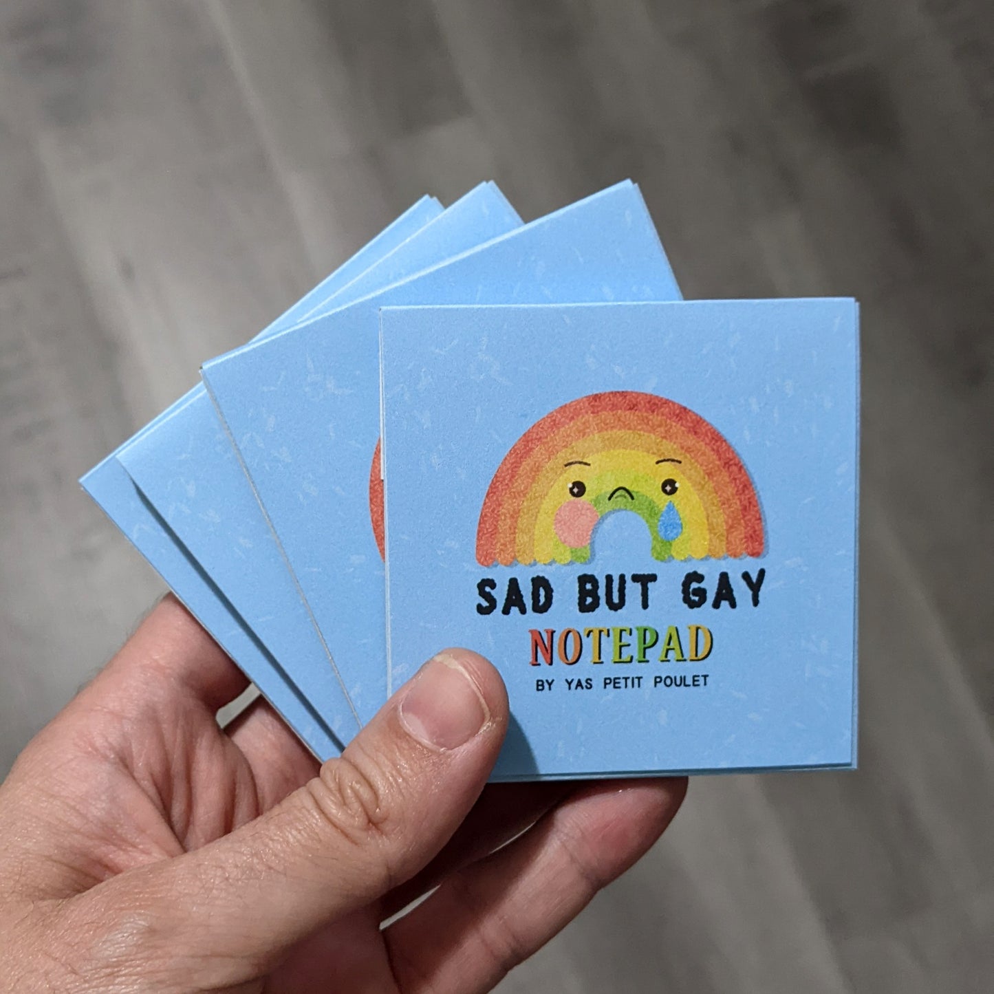 Sad but Gay | Mini Notepad