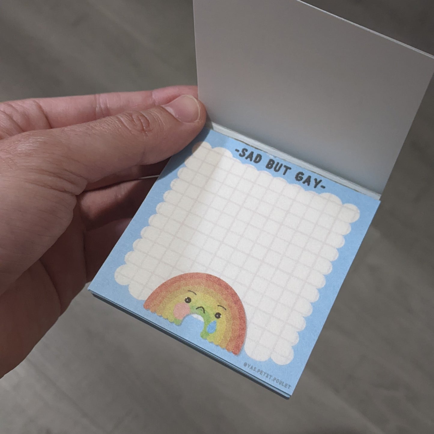 Sad but Gay | Mini Notepad