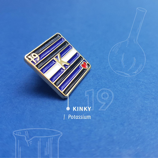 Kink - Potassium | Enamel Badge