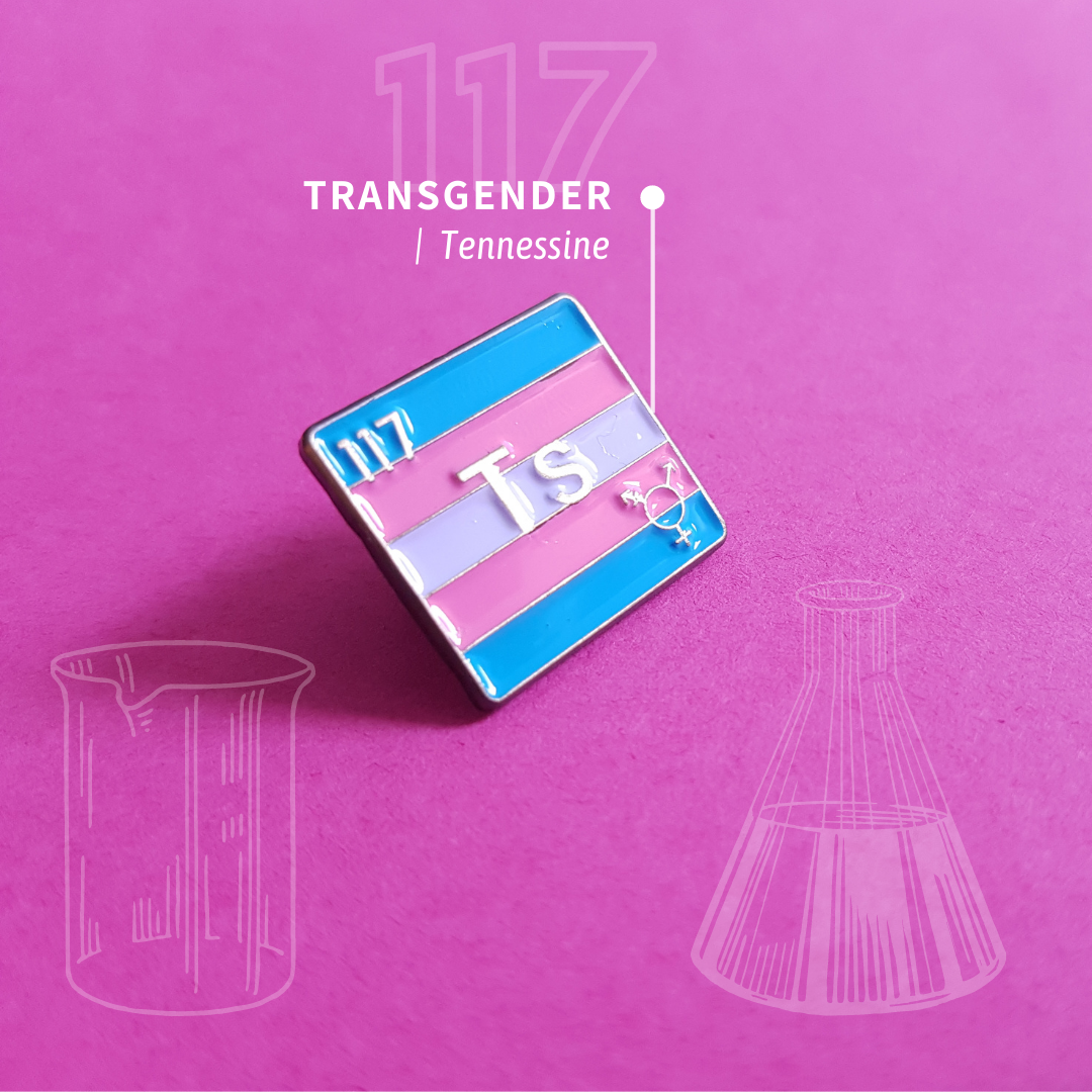 Transgender - Tennessine | Enamel Badge