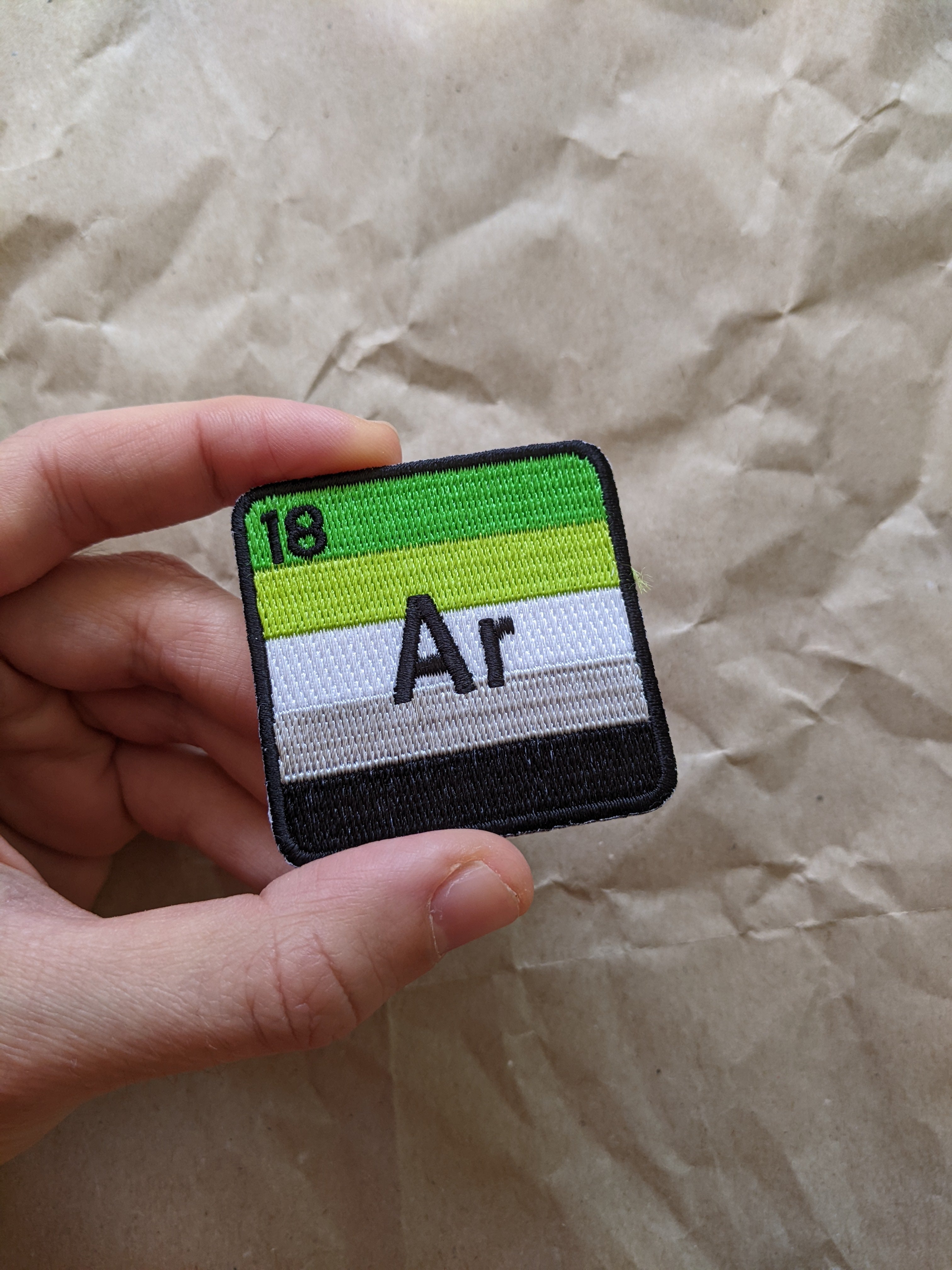 Aromantic - Argon | Patch – Yas Petit Poulet