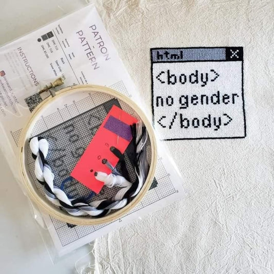 HTML Body No Gender | Kit de point de croix