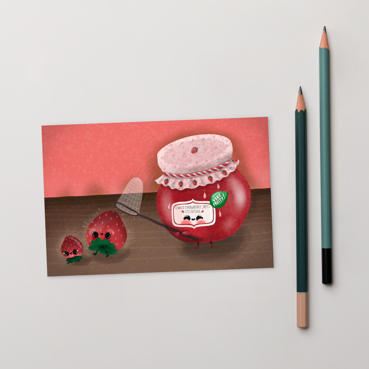 Wild Strawberries | Postcard