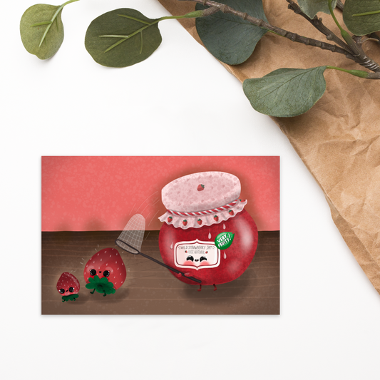 Wild Strawberries | Postcard
